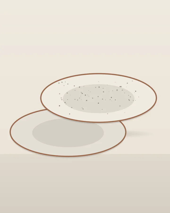Side Plates, pair